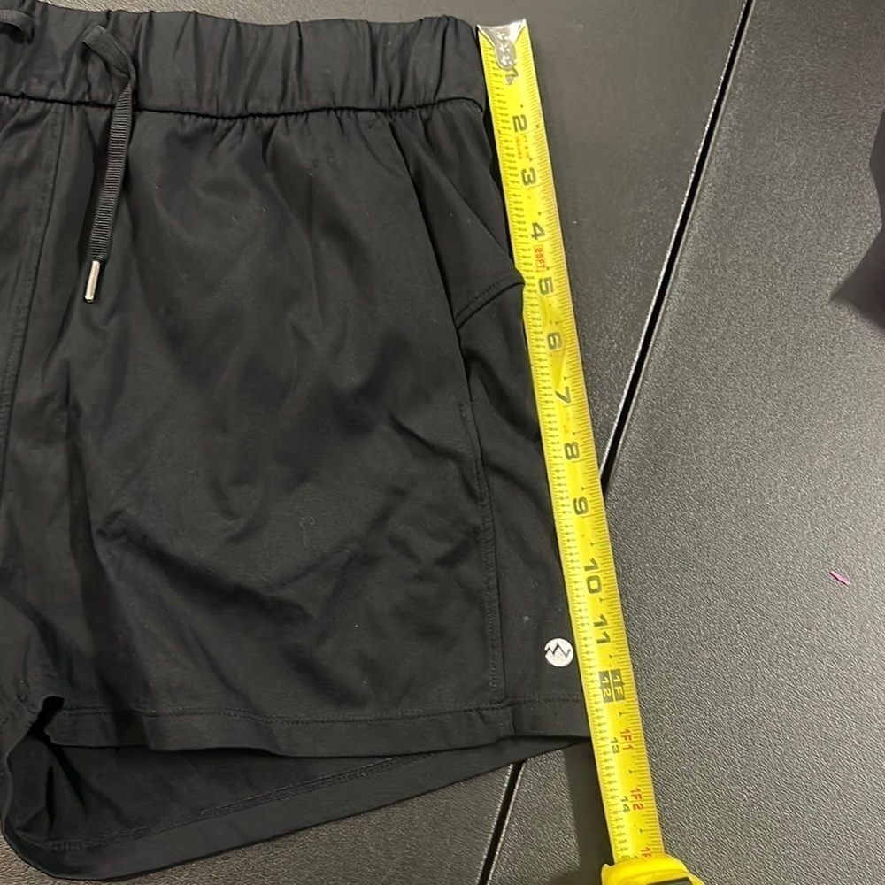 Willit women’s Black Athletic Shorts with Elastic Waistband Relaxed Fit sz m - Picture 6 of 6